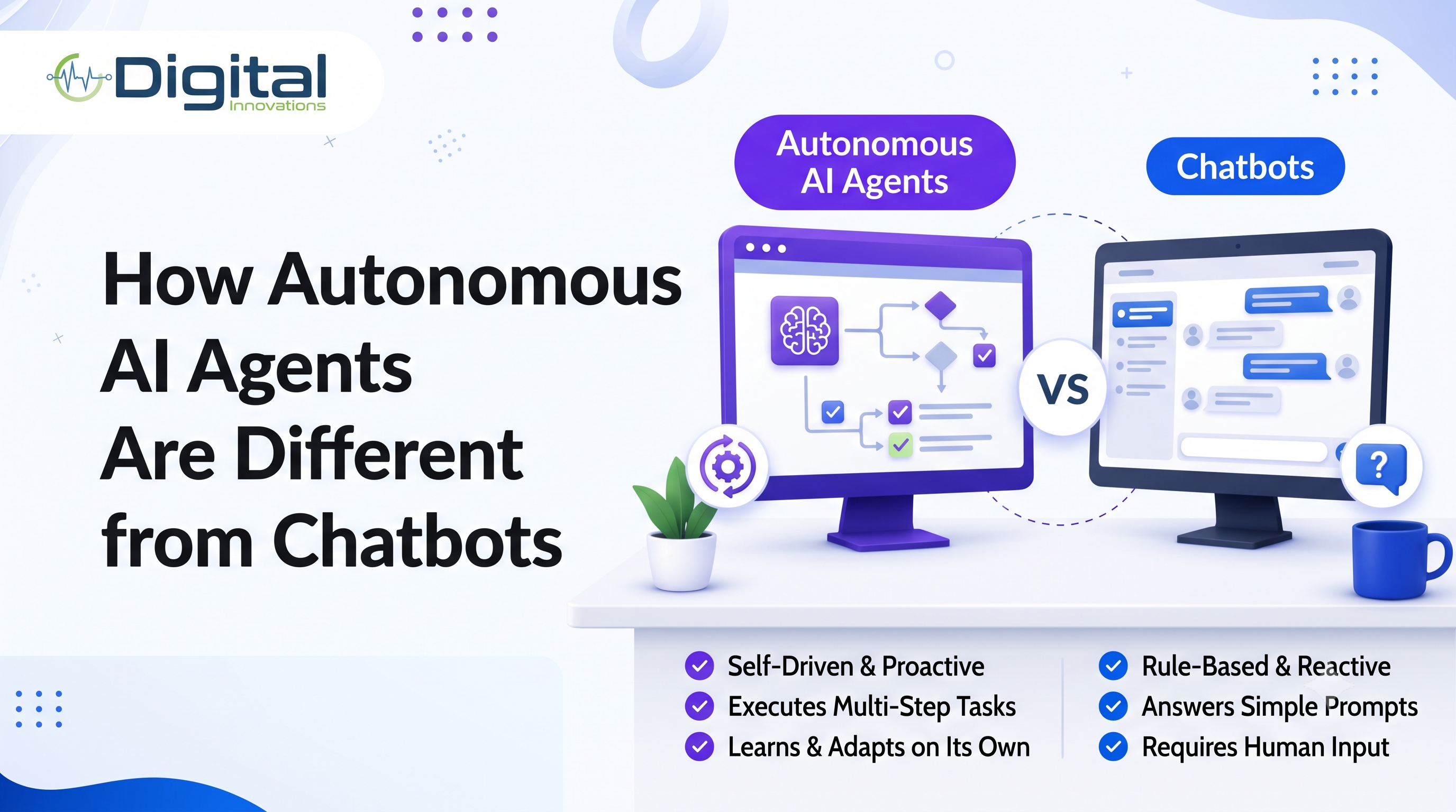 How Autonomous AI Agents Are Different from Chatbots
