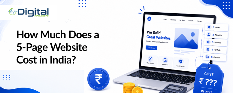 How Much Does a 5-Page Website Cost in India?